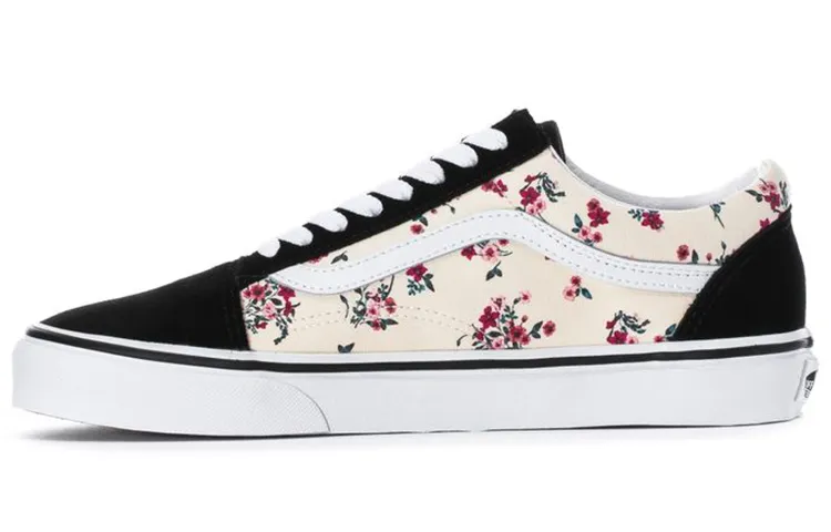 Old Skool Vans 'Ditsy Floral - White'