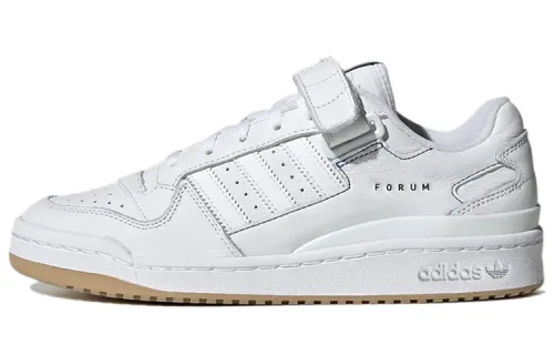 Adidas Originals FORUM Low 'White Gum' Lightweight Low top Skateboard Shoes Unisex White