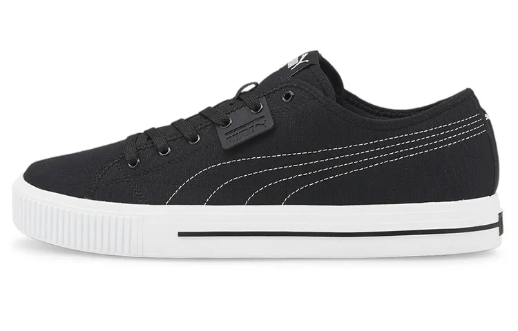 PUMA Ever Cv Casual Skateboarding Shoes Unisex Black White