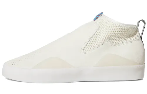 Adidas Originals 3ST.002 Suede Abrasion Resistant Mid top Skateboard Shoes Men's Ecru