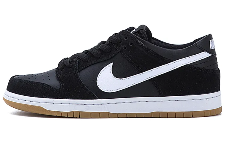 Nike Sb Dunk Low Black White Gum 2016