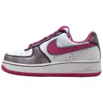 Nike Air Force 1 Abrasion Resistant Low top Skateboard Shoes Unisex White Pink