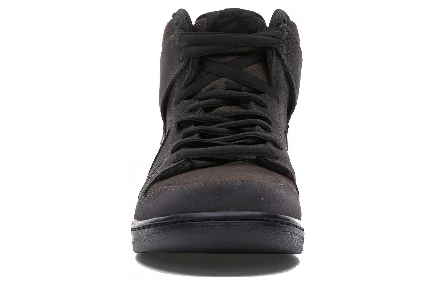 Мужские кеды Nike Dunk Dark Oak (коричневые) — 深咖 — фото 4