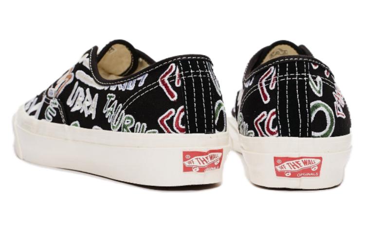 Кеды Vans Authentic LX “Zodiac Pack” (черные с вышивкой) — 黑色刺绣 — фото 4