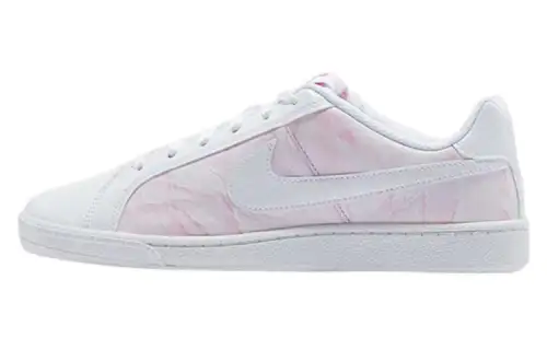 Nike Court Royale Comfortable Slip Resistant Abrasion Resistant Low top Skateboard Shoes Women's Pink White