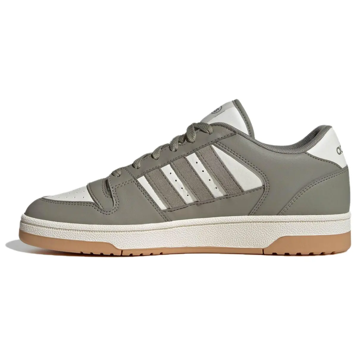 Adidas BREAK START Soft And Comfortable Low top Skateboard Shoes Unisex Taupe