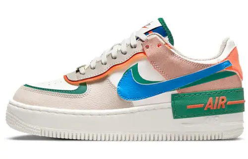 Nike Air Force 1 Shadow 'Sail Signal Blue Green' Women's