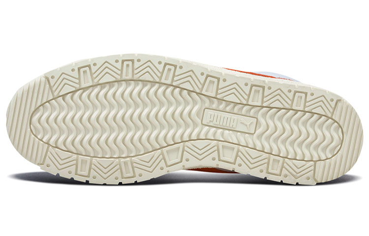 Кеды PUMA Ralph Sampson 70 Mid Og (бело-оранжевые) — фото 6