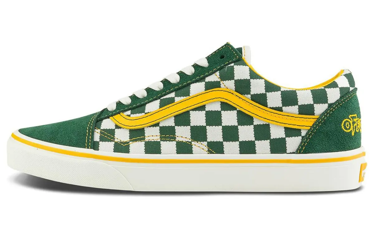 Vans Old Skool X Asia Artist Collection 'Green Yellow'