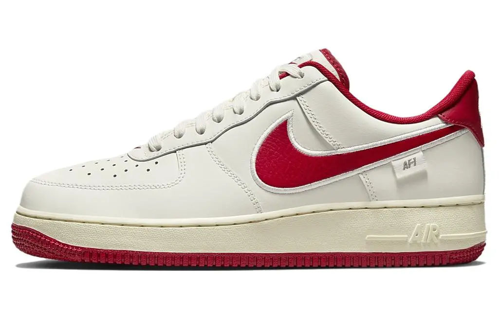 Nike Air Force 1 Low '07 Sail Gym Red