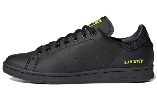 Adidas Stan Smith 'Black Semi Solar Yellow'