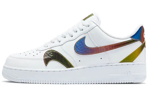 Nike Air Force 1 Low Misplaced Swooshes White Multi
