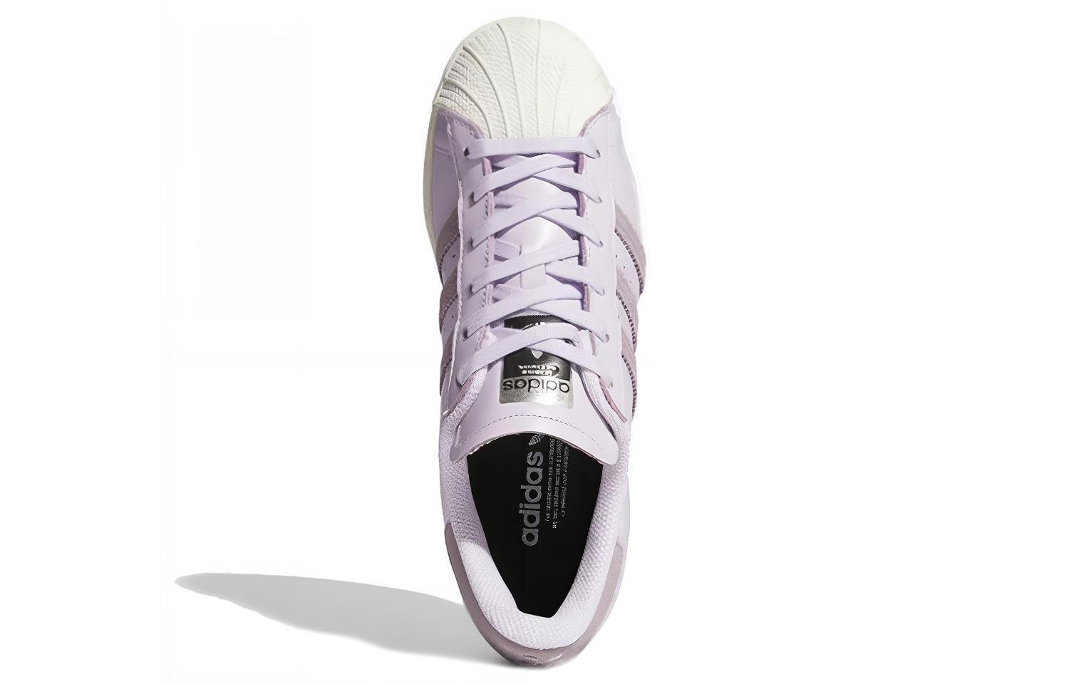 Женские кеды adidas Originals Superstar (фиолетовые) — фото 4