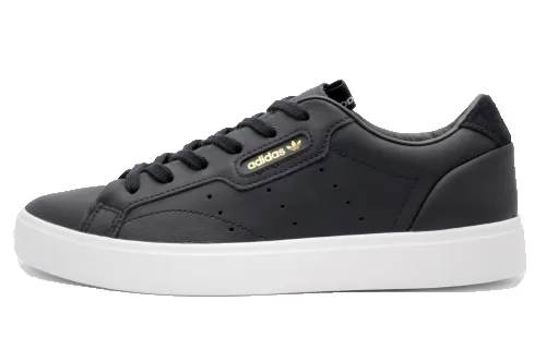 Adidas Sleek Core Black Crystal White Women's