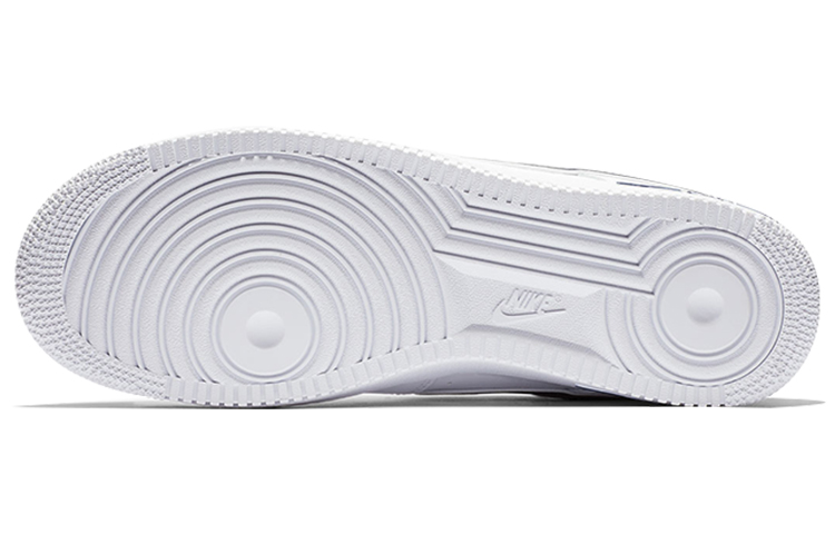 Мужские кроссовки Nike Air Force 1 White Deep Royal (бело-синие) — Белыйсиний — фото 5