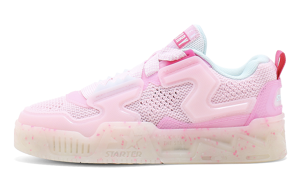 STARTER Vol Ice Drink Collection, Jelly Shoes Low top Skateboard Shoes Women's Pink