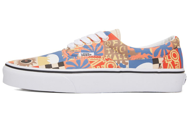 Кеды Vans Era (сине-оранжевые)