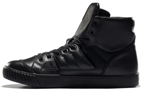 Onitsuka Tiger OK GLORY HI Abrasion Resistant High top Skateboard Shoes Unisex Black