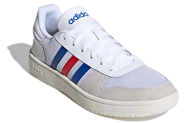 Мужские кеды adidas neo Hoops 2.0 (бело-сине-красный) — Белый / синий / красный — фото 2