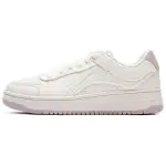 Li Ning Tianji Slip Resistant Cushioning Abrasion Resistant Lightweight Low top Skateboard Shoes Women's White Purple