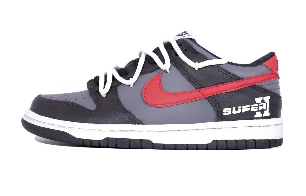 Nike Dunk Rescue Team Lightweight Low top Skateboard Shoes Unisex Black