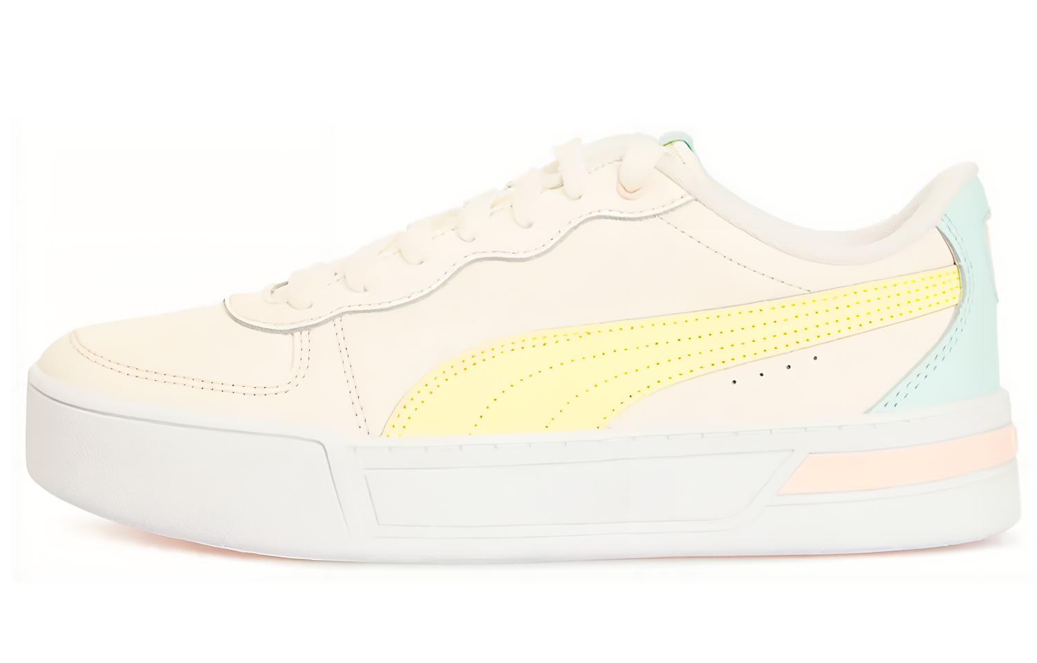 Женские кеды PUMA PUMA Skye Trainers (розовый / желтый)