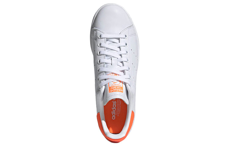 Кеды adidas Stan Smith (бело-оранжевый) — фото 5
