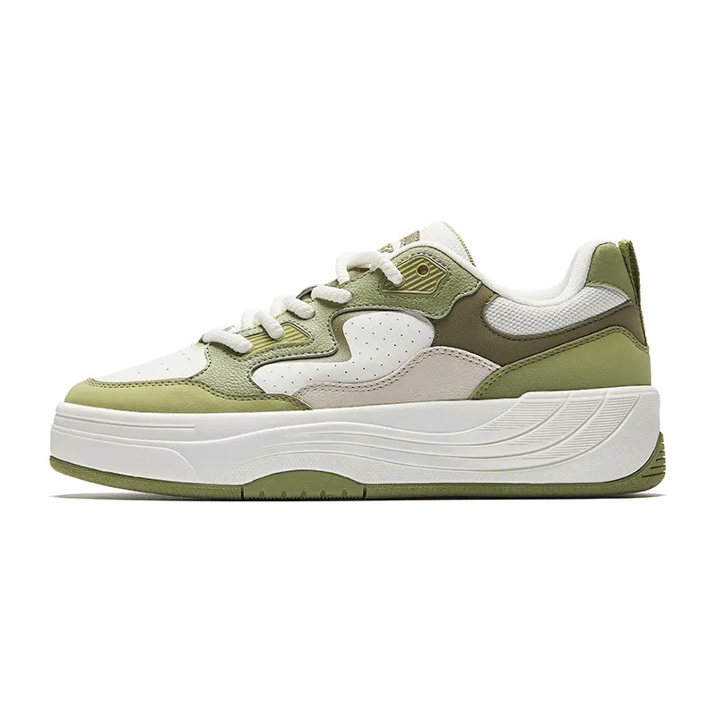 Anta Pg7 Slip Resistant Abrasion Resistant Low top Skateboard Shoes Men's White Green