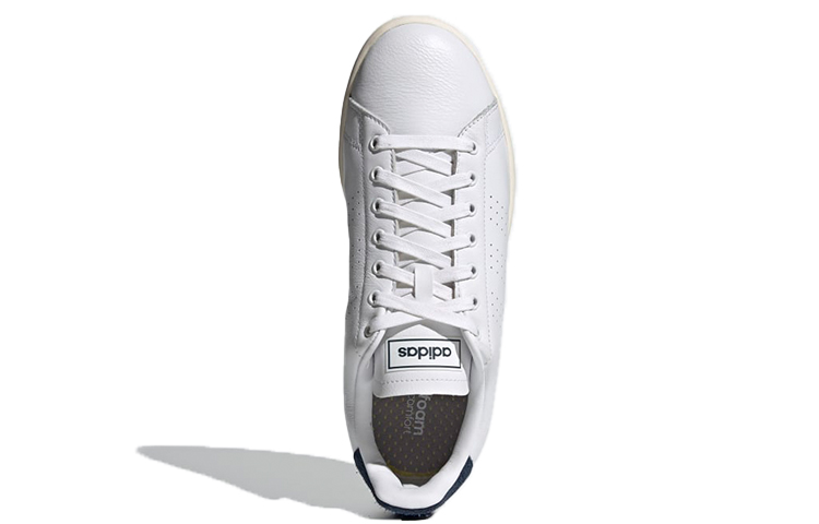 Мужские кеды adidas ADVANTAGE (бело-синий) — Белый / тёмно-синий — фото 5