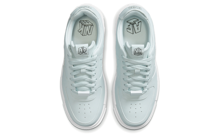 Женские кроссовки Nike Air Force 1 Pixel (светло-синие) — фото 4