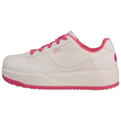 THE NORTH FACE Dome Slip Resistant Abrasion Resistant Low top Skateboard Shoes Women's Beige Pink