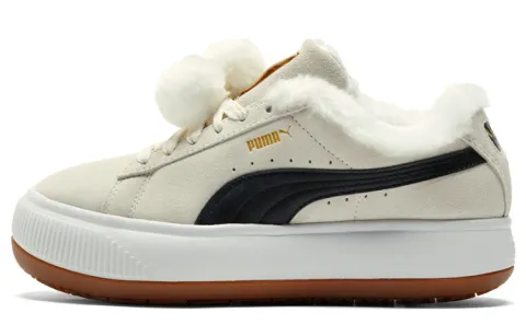 PUMA Suede Mayu 'Fur Whisper White Black' Women's