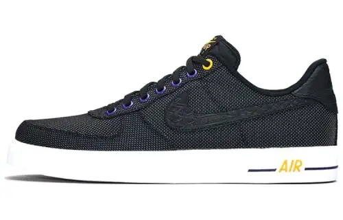 Nike Air Force 1 Low AC Slip Resistant Abrasion Resistant Low top Skateboard Shoes Unisex Black