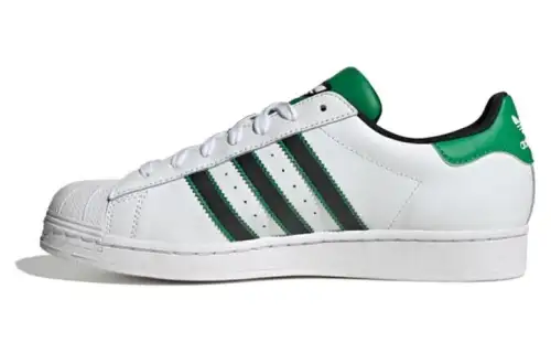 Adidas Superstar 'White Black Green'