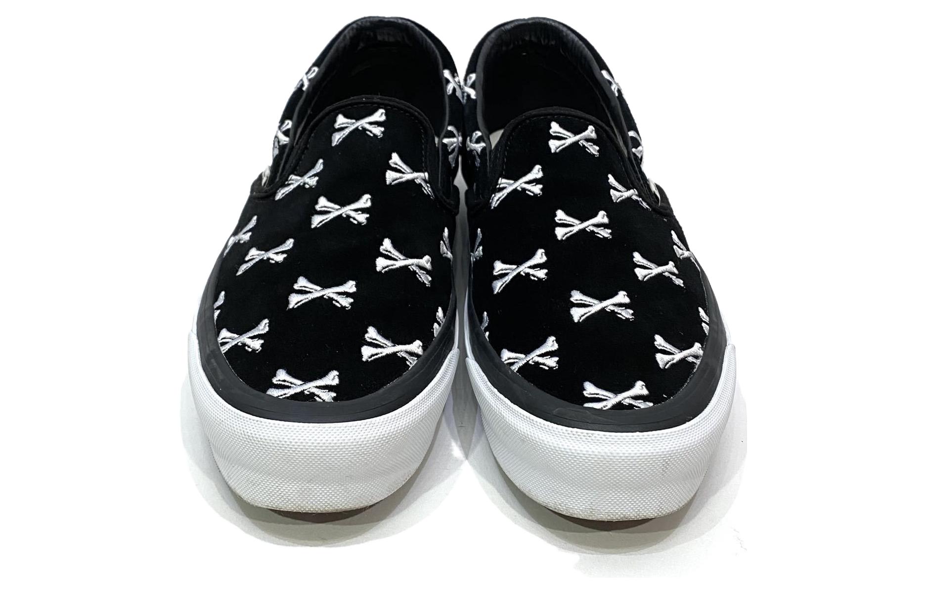 Кеды WTAPS x Vans slip-on (черные) — фото 4