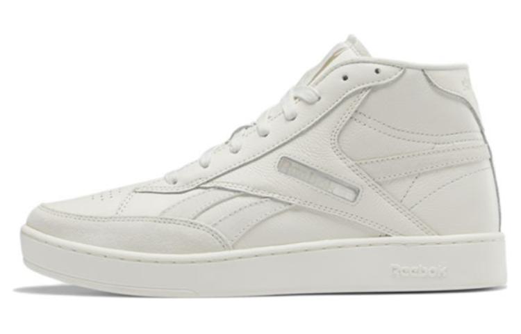 Кеды Reebok Club C Form Hi (бежевые)
