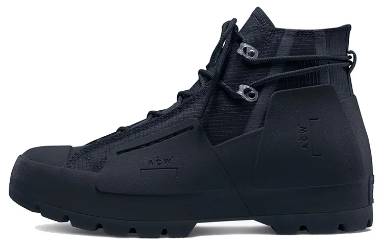 Chuck Taylor All Star A-Cold-Wall* x Chuck Taylor All Star Converse Lugged High 'Triple Black'