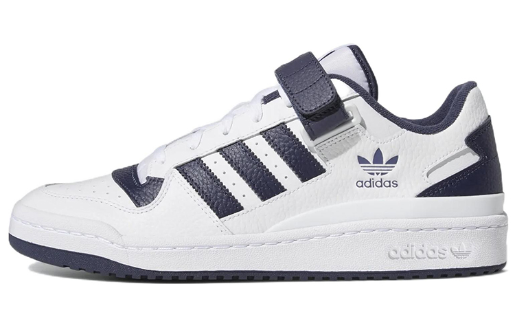 Кроссовки adidas originals FORUM Low (бело-синие)