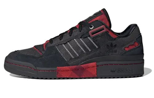 Adidas Originals Forum Exhibit Low 'Black Red'