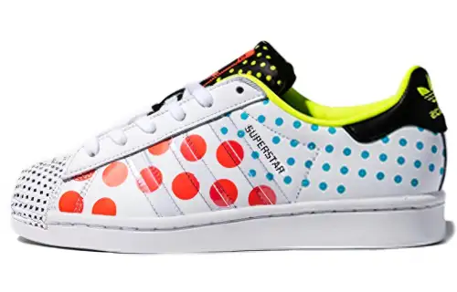 Adidas Superstar 'Solar Red Polka'