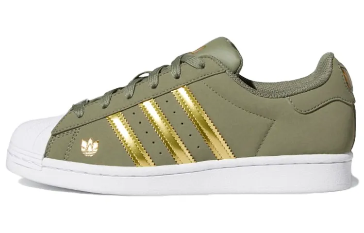 Adidas Wmns Superstar 'Green Gold Metallic' Women's