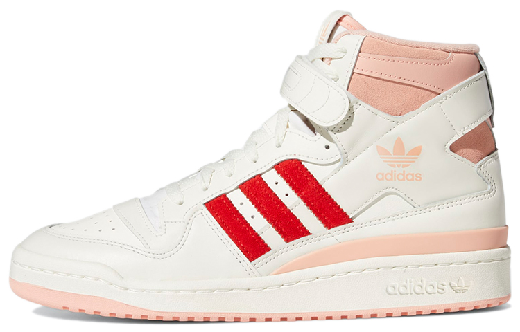 Кроссовки adidas adidas originals FORUM 84 hi (бежевыйбелый / розовый)
