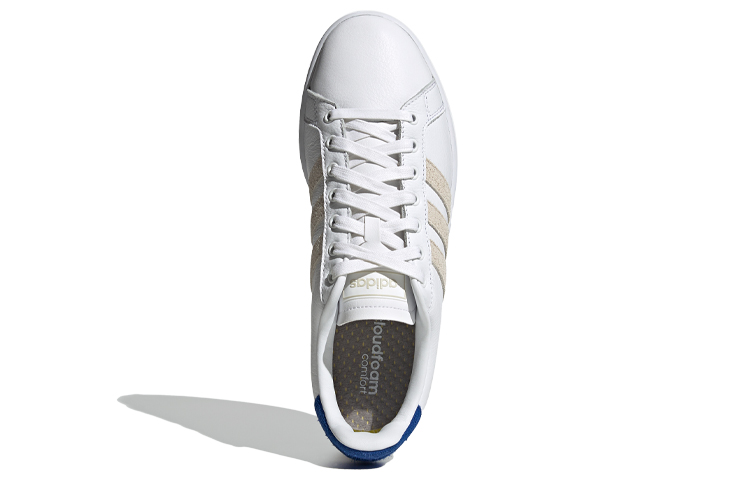 Мужские кеды adidas Neo Grand Court (бело-серые) — фото 5