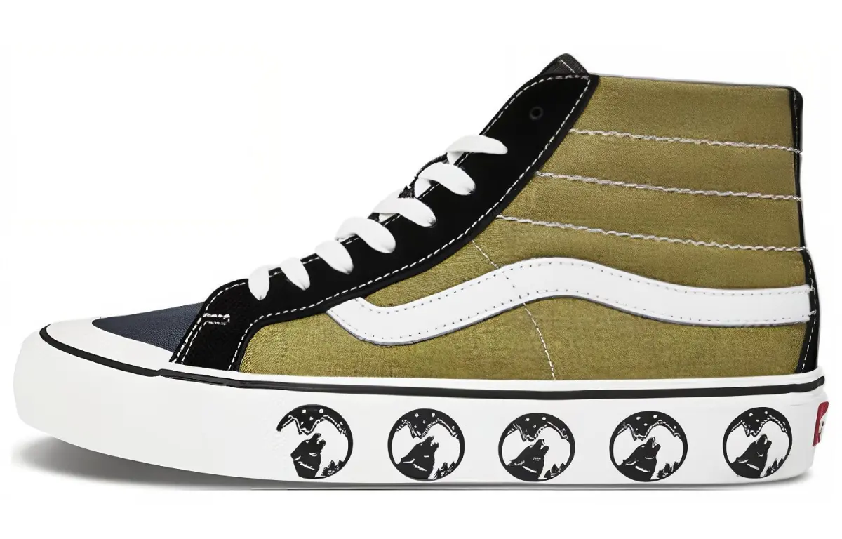 Vans SK8 Hi 138 Decon Sf 'Black Green'