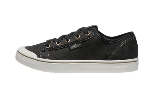 Keen Elsa Lite HARVEST SNEAKER LEA Low top Skateboard Shoes Women's Black