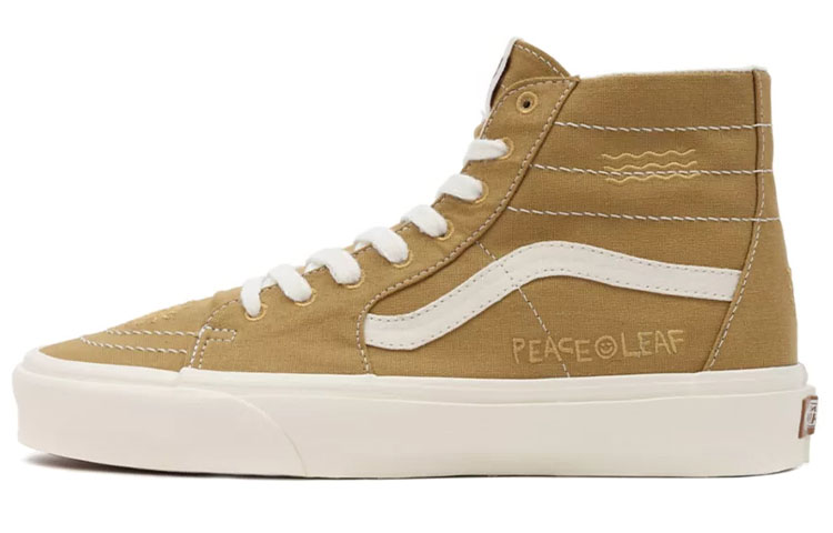Sk8 Vans-Hi Tapered 'Eco Theory - Mustard Gold'