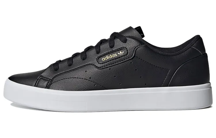 Adidas Sleek Black White Women's