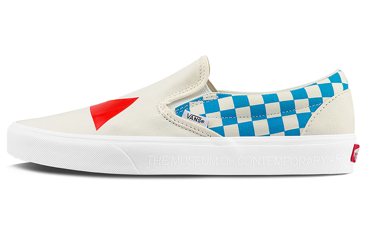 Slip-On Moca x Slip-On Classic Vans 'Checkerboard - Cyan'