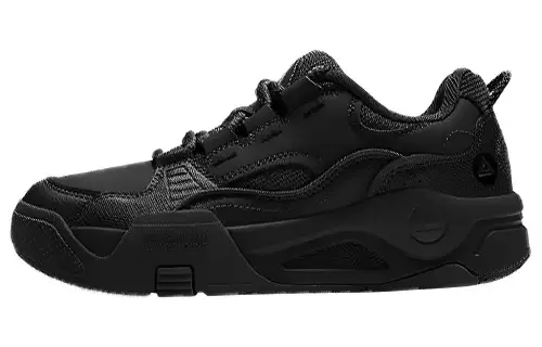 PEAK Taichi Wanderer Cushioning Coverage Abrasion Resistant Breathable Low top Skateboard Shoes Women's Dark Gray