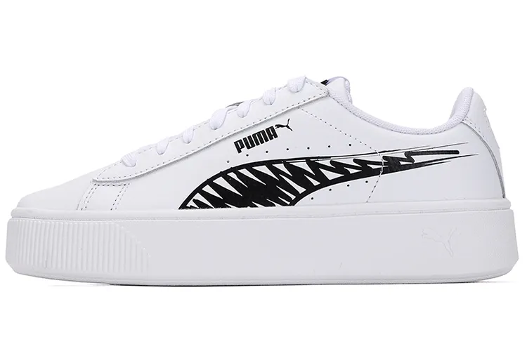 PUMA Vikky Stacked L Sketch Sneakers White/Black Women's